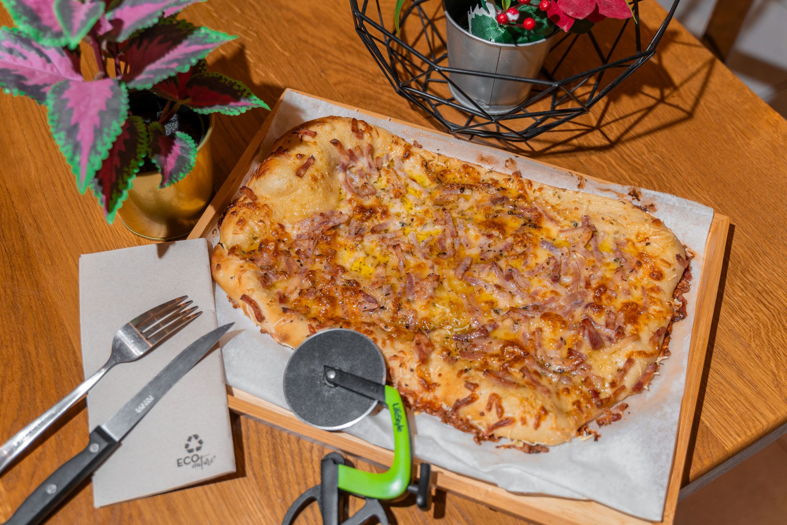 Plato del restaurante - foto de bollería