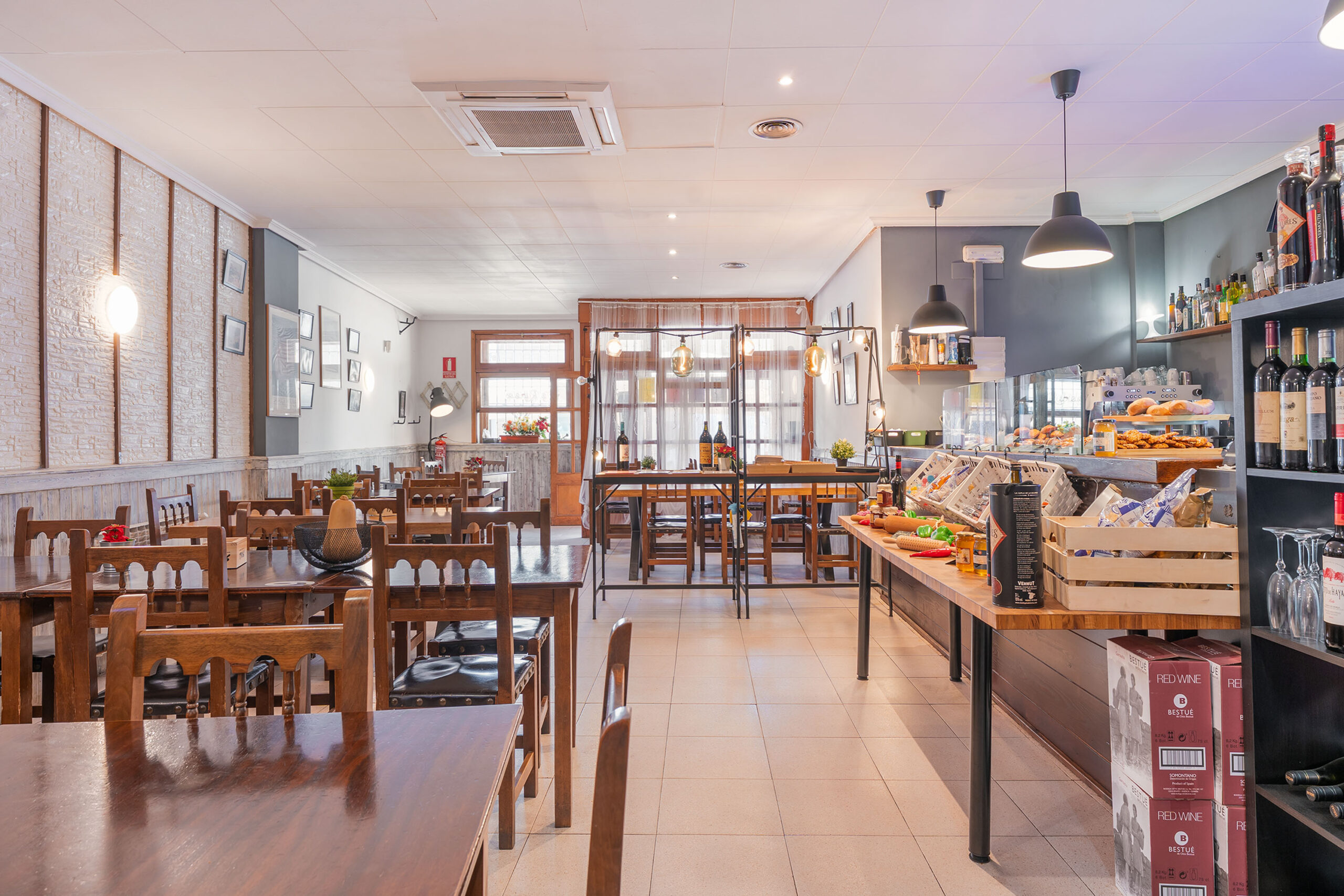 foto de la cafetería